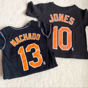 Orioles Baseball Shirts and Onesie (set of 3)